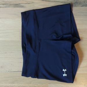 Under Armour blue Small 2.5" inseam spandex